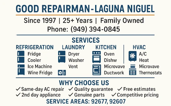 Laguna Niguel Good Repairman Policy