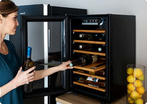Solving problems with the wine cooler